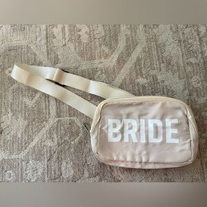 Bride Beige Crossbody Bag